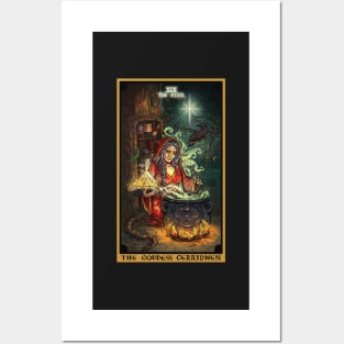 The Goddess Cerridwen The Star Tarot Card Posters and Art